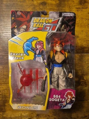 Dragon Ball GT SS4 GOGETA SUPER SAIYAN ENERGY FLASH Jakks Pacific Limited RARO Foto 1 de 4