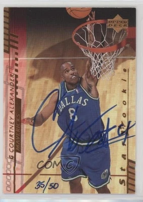 Courtney Alexander 2000 recompra de reserva/50 (2000-01 cubierta superior) novato automático radiocontrol Foto 1 de 2