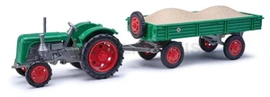 Busch BU210110112 Famulus Tractor With Trailer And Gravel Load 1/87 - Picture 1 of 1