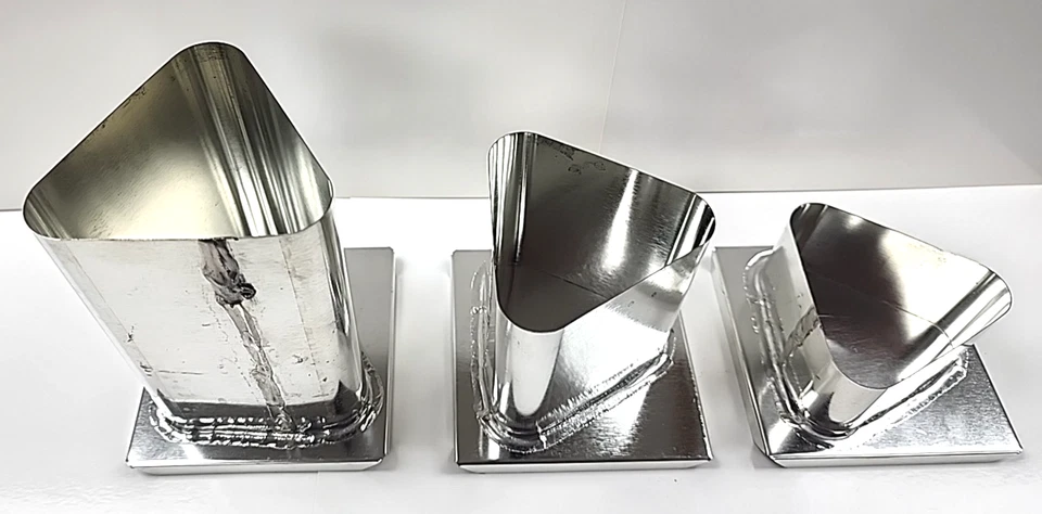 Triangle Pillar Mold (3 sizes available) 6 x 3.75 - 4 x 3.75 - 2 x 3.75 - Image 1 of 4