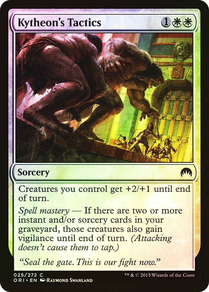 MTG FOIL Kytheon's Tactics  - Magic Origins #025 - Image 1 of 1