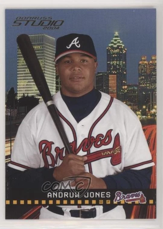 2004 Donruss Studio Andruw Jones #17 - Image 1 of 2