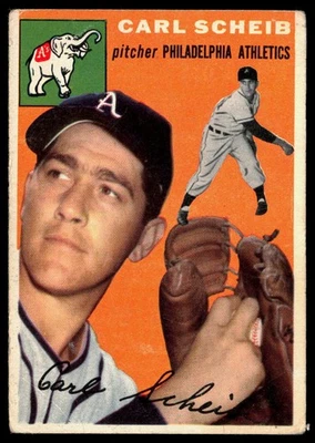 Carl Scheib 1954 Topps #118 - Image 1 of 2