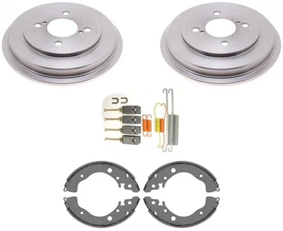 Tambores traseros Honda Fit para 2015 2016 2017 2018 2020 + zapatas de freno + herrajes Foto 1 de 4