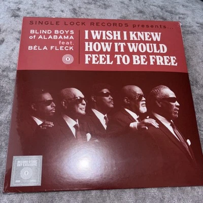 Blind Boys of Alabama I Wish I Knew How It Would Feel To Be Free 7” Vinyl Single - Image 1 of 2