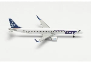 Herpa 536325 LOT Polish Airlines Embraer E195 – SP-LND 1:500 - Bild 1 von 5