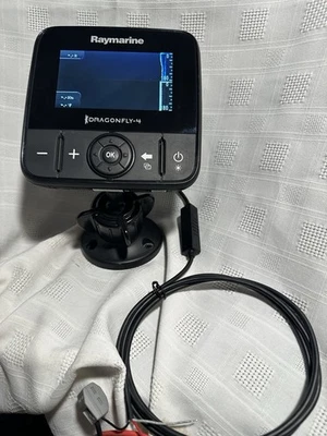 Raymarine DRAGONFLY 4 Pro GPS Chart Plotter Fishfinder CHIRP DownVision Cover - Image 1 of 4