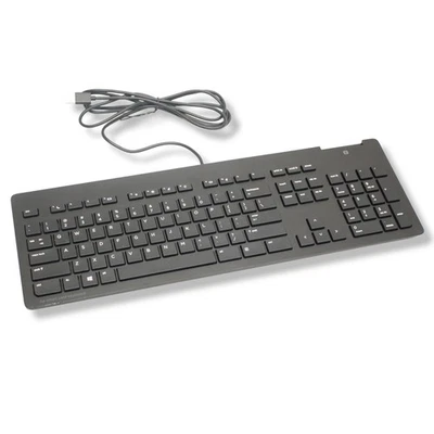 HP USB Slim SmartCard CCID Keyboard Integrated Smart Card TPC‑C001K - Image 1 of 4