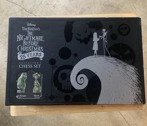 The Nightmare Before Christmas 25 Years Collectors Chess Set Jack Skellington - Picture 1 of 23