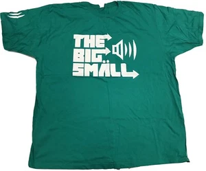 THE BIG SMALL BAND EUGENE OREGON GREEN MENS SIZE 2XL TEE SHIRT - Picture 1 of 4