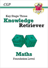 CGP Books KS3 Maths Knowledge Retriever - Foundation (Paperback)