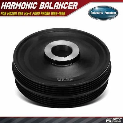 Engine Harmonic Balancer for Mazda 626 MX-6 Ford Probe 1993 1994 1995 L4 2.0L - Image 1 of 4