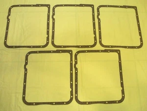 GM 700R4, 4L60E TRANSMISSION OIL PAN GASKET - CORK - 5 PACK OF GASKETS 1982 -UP - Picture 1 of 2