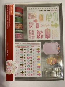 Caja inteligente de pegatinas y adornos artesanales para planificador fe temática cristiana - Imagen 1 de 7