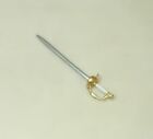 Dollhouse Handpainted Metal Fencing Sword or Foil 1:12 Doll House Miniatures