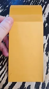 #3 Coin Small Parts Envelopes Gummed For Home Office 24lb Brown Kraft 200/Box - Picture 1 of 11