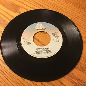 DIONNE WARWICK HEARTBREAKER 45 RPM RECORD I CAN'T SEE ANYTHING BUT YOU - Imagen 1 de 2