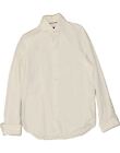 TOMMY HILFIGER Mens Formal Shirt Size 16 41 Large White Cotton BD15