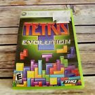 Tetris Evolution (Microsoft Xbox 360, 2007) With Manual and Case