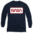 NASA "Rectangular Worm Logo" Pullover Hoodie, Sweatshirt or Long Sleeve  T-Shirt