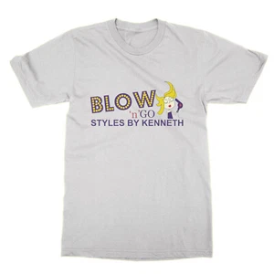 Blow n Go Styles by Kenneth tshirt funny tee Benidorm top TV show - Picture 1 of 1