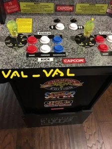 Joystick superior amarillo translúcido manijas superiores para Arcade1up Street Fighter - Imagen 1 de 1