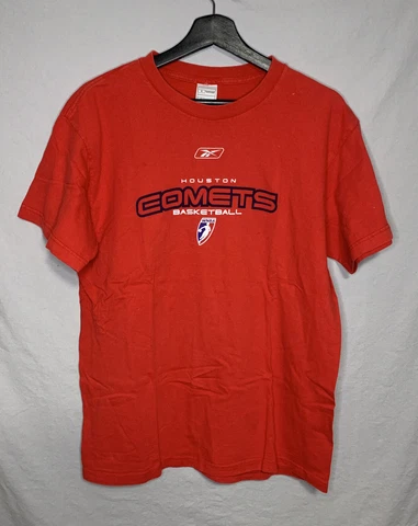Reebok Men’s Houston Comets T-Shirt WNBA Red Size L Cover