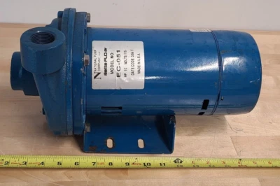 Betta-Flo EC-051 EC Cast Iron Centrifugal Pumps, 1/2 Hp. 115/230 V, 1 Ph 3850RPM - Image 1 of 4
