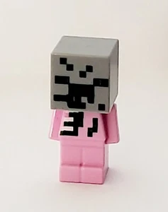 Lego Minecraft 21143 Pink Baby Zombie Pigman Minifigure Minifig - Picture 1 of 2