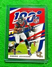 ANDRE JOHNSON CHRONICLES 100 CARD HOUSTON TEXANS 2019 PANINI CHRONICLES CHROME 