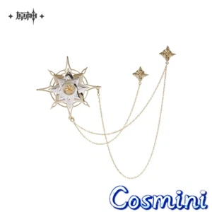 Official miHoYo Genshin Impact Albedo Brooch Pin Jewelry Cosplay Anime Gift - Picture 1 of 7
