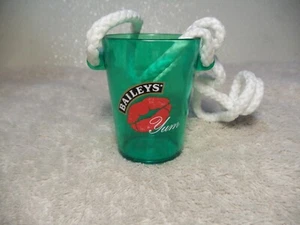 BAILEYS' IRISH CREAM YUM GREEN SHOT GLASS - Picture 1 of 2