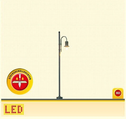 Brawa 84124 LED Holzmastleuchte mit Stecksockel  HO 1:87 NEU - Bild 1 von 1