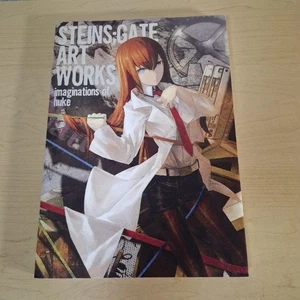 Steins;Gate Art Works immaginazione di huke Anime Art Book GIAPPONE - Foto 1 di 5