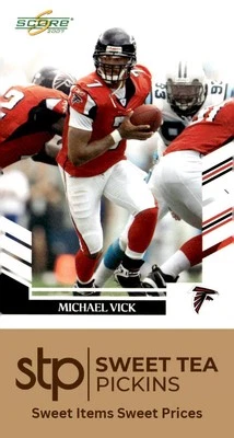 2007 Score #70 Michael Vick - Image 1 of 2