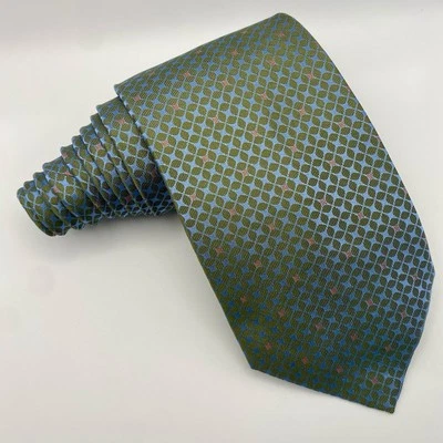 Farrentino Ferre Azul Verde Geo Impresión 56"x4" Foto 1 de 4