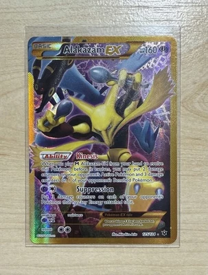 Pokemon Card Alakazam EX (Secret) Secret Rare XY - Fates Collide 125/124 - Image 1 of 4