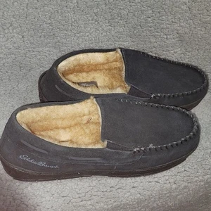Eddie Bauer Men's Westhaven Memory Foam Suede Slipper Size M 8-9 - Picture 1 of 6