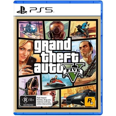 GTA V - Grand Theft Auto V 5 | PS5 | BRAND NEW SEALED FAST POST 📫📦 - Image 1 of 4