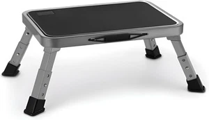 Foldable Step Stool, Adjustable Stool with a Non-Slip Platform, Step... - Picture 1 of 7
