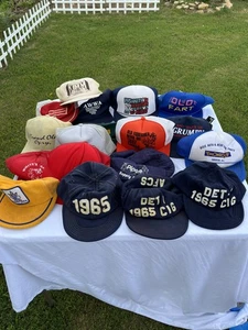Lote de sombreros vintage almacenamiento encontrar usados - Imagen 1 de 24