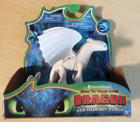 Light Fury How To Train Your Dragon The Hidden World Action Figure Spin Master Cover