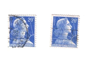 Briefmarken Frankreich Göttin 20 F - Bild 1 von 1
