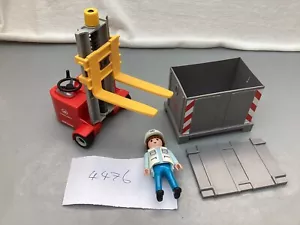 PLAYMOBIL FORK LIFT TRUCK SET 4476 - Picture 1 of 2
