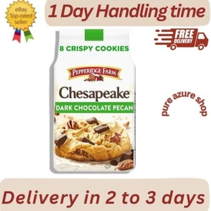 Pepperidge Farm Chesapeake Crispy Dark Chocolate Pecan Cookies, 7.2 OZ Bag - Picture 1 of 3