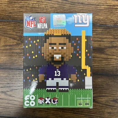 NFL Forever Collectibles BRXLZ Player Puzzle Toy Odell Beckham Jr #13 - NIB. - Image 1 of 3