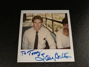 Steve Carlton Signed Polaroid Photo Type 1 Photograph JSA Autograph Auto 90s - Picture 1 of 4