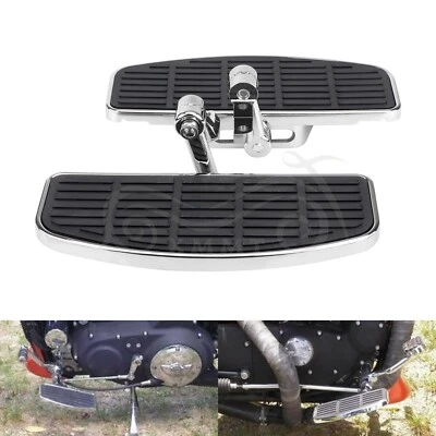 Tableros de piso negros Driver Rider para Harley Touring Heritage Softail FLSTC FXSTC Foto 1 de 4