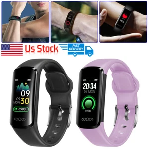 Fit@bit Fitness Tracker d'activité température corporelle fréquence cardiaque sport montre connectée - Photo 1 sur 23