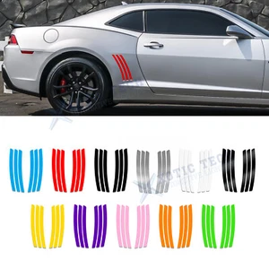 For Chevy Camaro 2010-2015 6pc Side Vent Stripe Panel Insert Stickers Decals - Bild 1 von 29